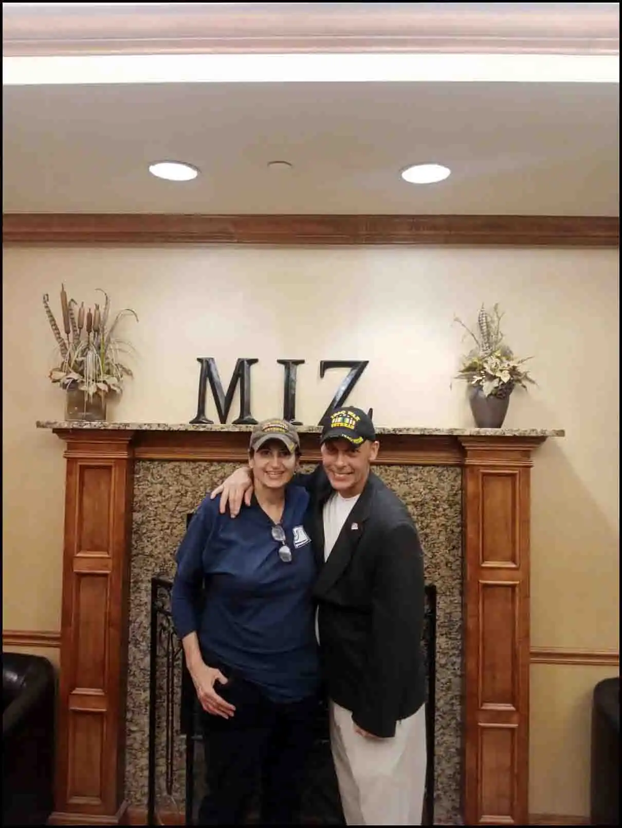 David Haave with fellow children's books author Rebecca Cinci, Columbia Missouri, events for new authors -- David Haave